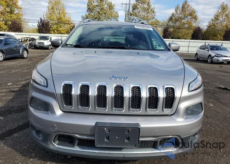 2015 Jeep Cherokee Limited from USA, damaged, VIN 1C4PJLDB4FW516229